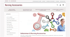 Desktop Screenshot of nursingaccessories.dk