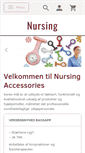 Mobile Screenshot of nursingaccessories.dk